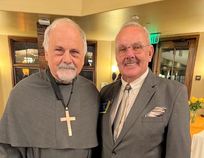 Clergy & Religious Appreciation Dinner 2/8/2025  Fr. Michael Froiderot and Roy Flahive